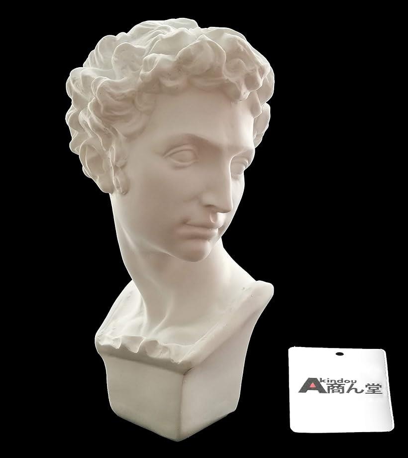 楽天市場】自宅が美術館 石膏像風 人物像 シリーズ 割れにくい カケ