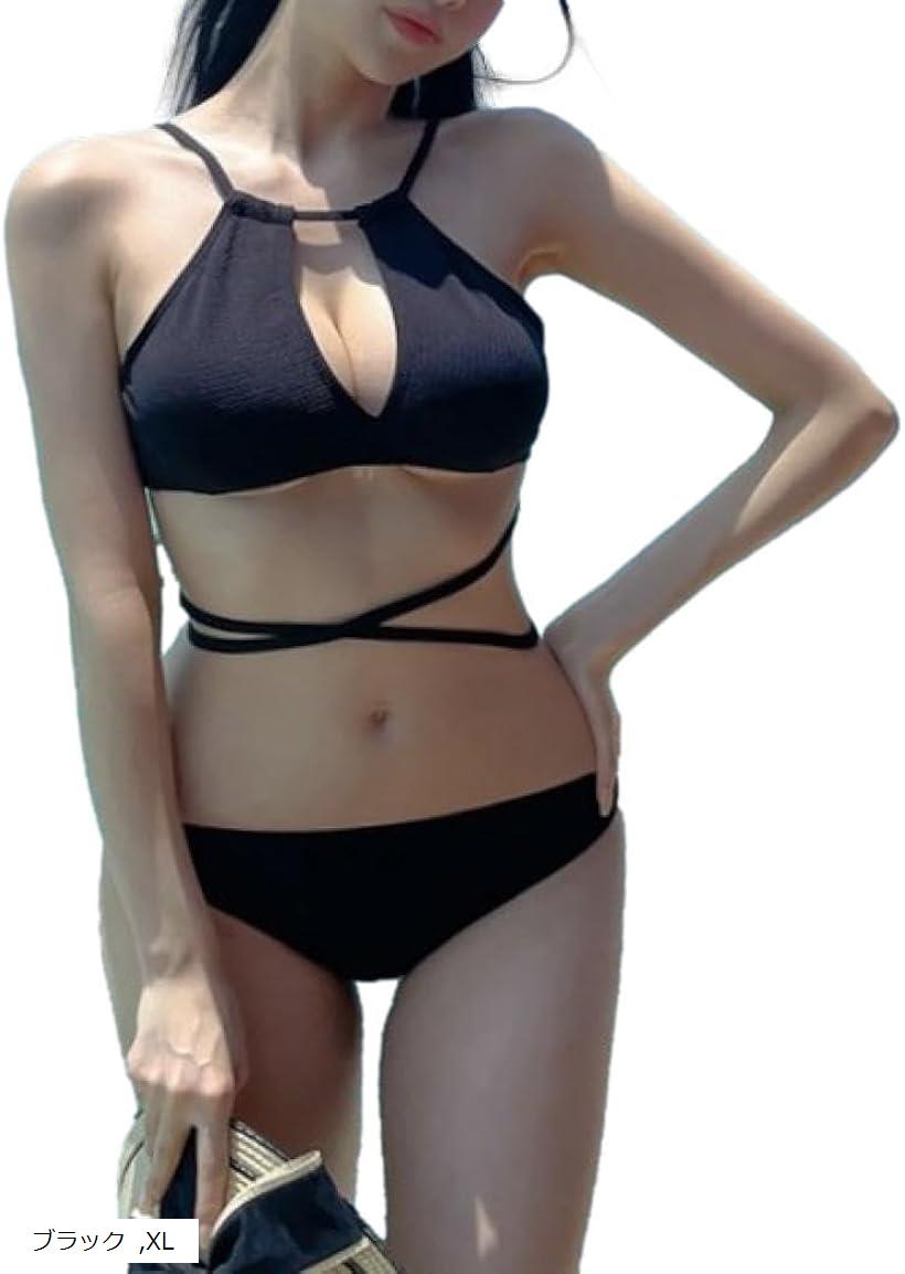 楽天市場】ビキニ セット 水着 ストラップ スイムドレス