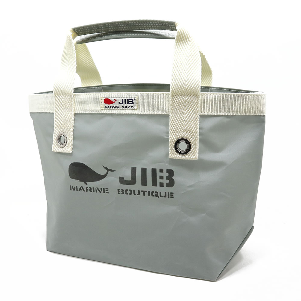 楽天市場】JIB ファスナー無しトートバッグ Sサイズ TS グレー
