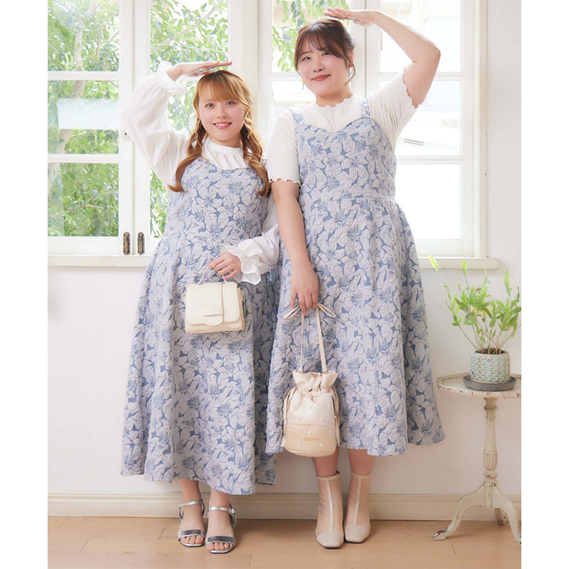 週末限定 新品未使用タグ付 ネイビー 花柄 キャミソール 花柄