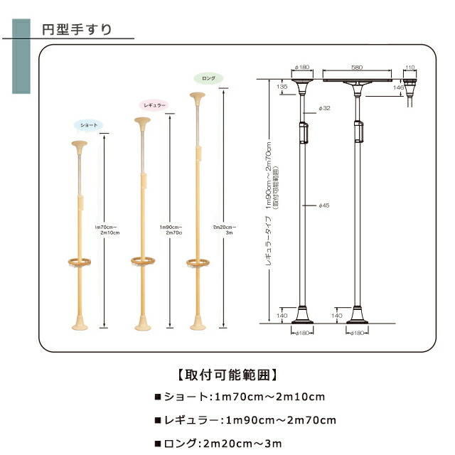 楽天市場】設置工事不要 穴開けない 簡単設置 DIPPERホクメイ ベスト