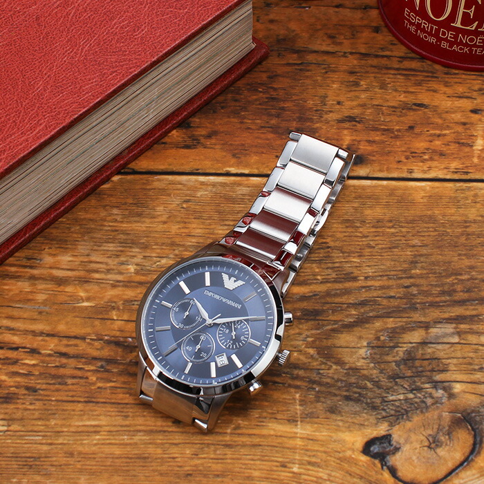 楽天市場】エンポリオアルマーニ 時計 EMPORIOARMANI 腕時計 ブルー