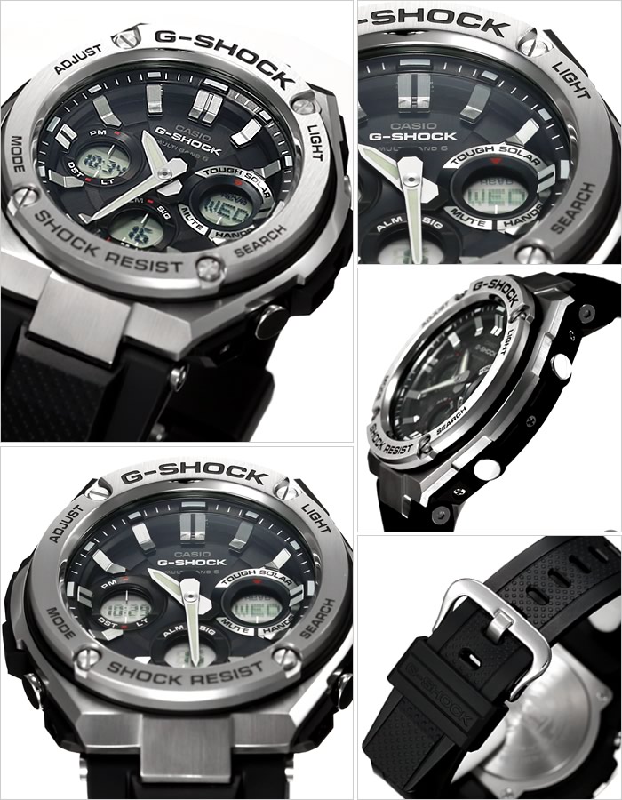 楽天市場】カシオ 腕時計 CASIO 時計 G ショック Gスチール SHOCK G