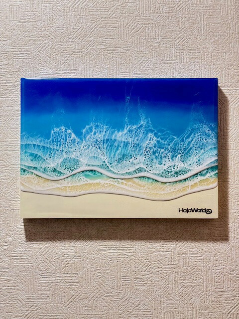 楽天市場】【HA-JA WORLDオーシャンレジンアートパネル033】オーシャン