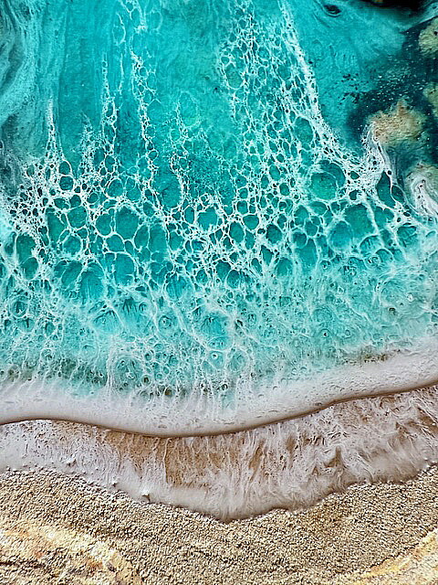 楽天市場】HA-JA WORLDオーシャンレジンアートパネル サイズ(300×300mm