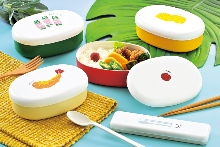 楽天市場】弁当箱”HAKOYA 小判一段弁当 OBENTO 480ml” おべんとー 日本