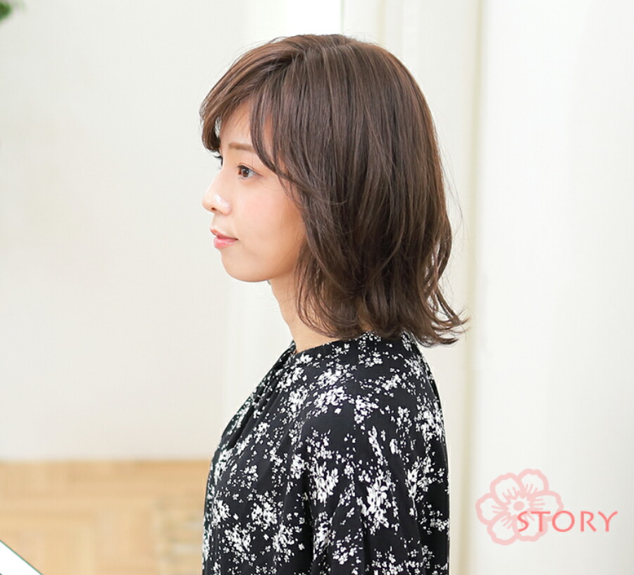 楽天市場】医療用ウィッグストーリー【ブランシュミディ】人工肌つきで