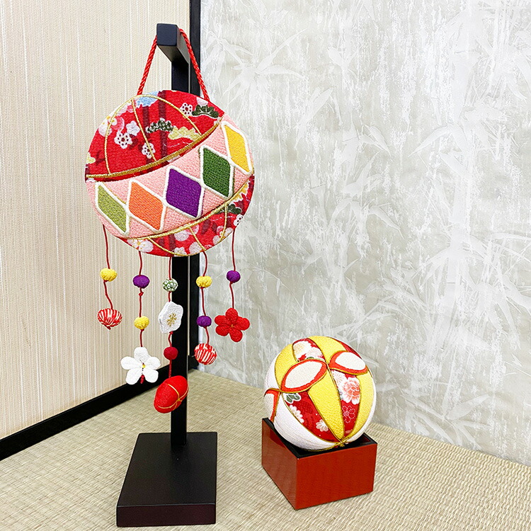 楽天市場】つるし飾り 置物 おしゃれ [毬-3 壁飾り 変わり下げ飾り