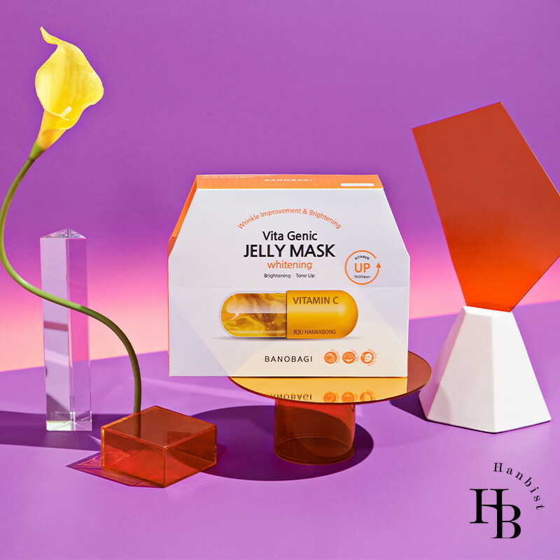 楽天市場】【 送料無料 】 BANOBAGI VITA GENIC JELLY MASK 10枚 30ml