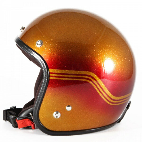 楽天市場】72JAM デザイナーズジェットヘルメット [VNT-09]CARROT