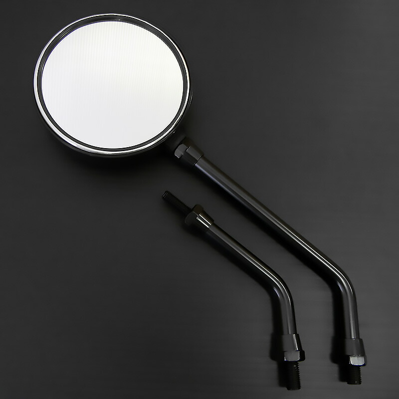 楽天市場】ミラー バイク 丸型 10mm 片側1本 左右共通 Z2ミラー