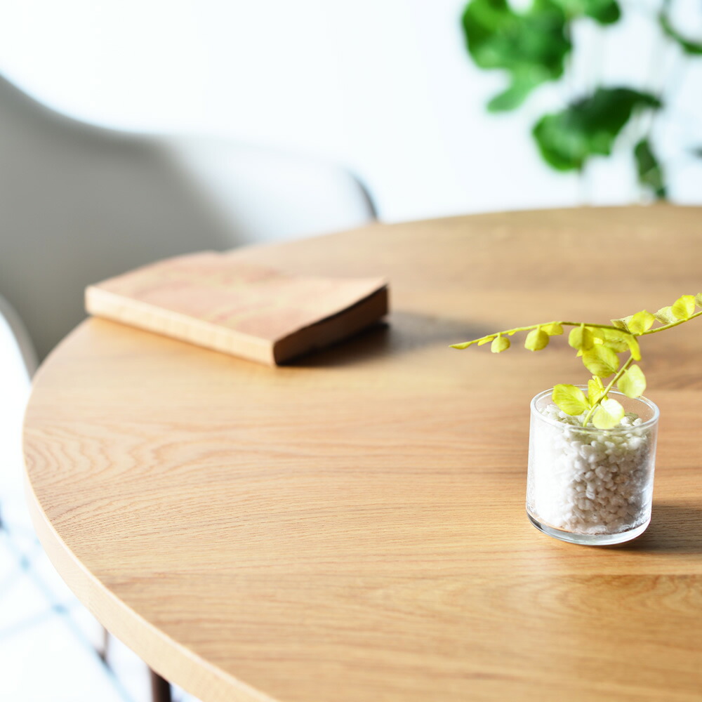 楽天市場】無垢 丸テーブル ダイニングテーブル 円卓 80cm 90cm 100cm