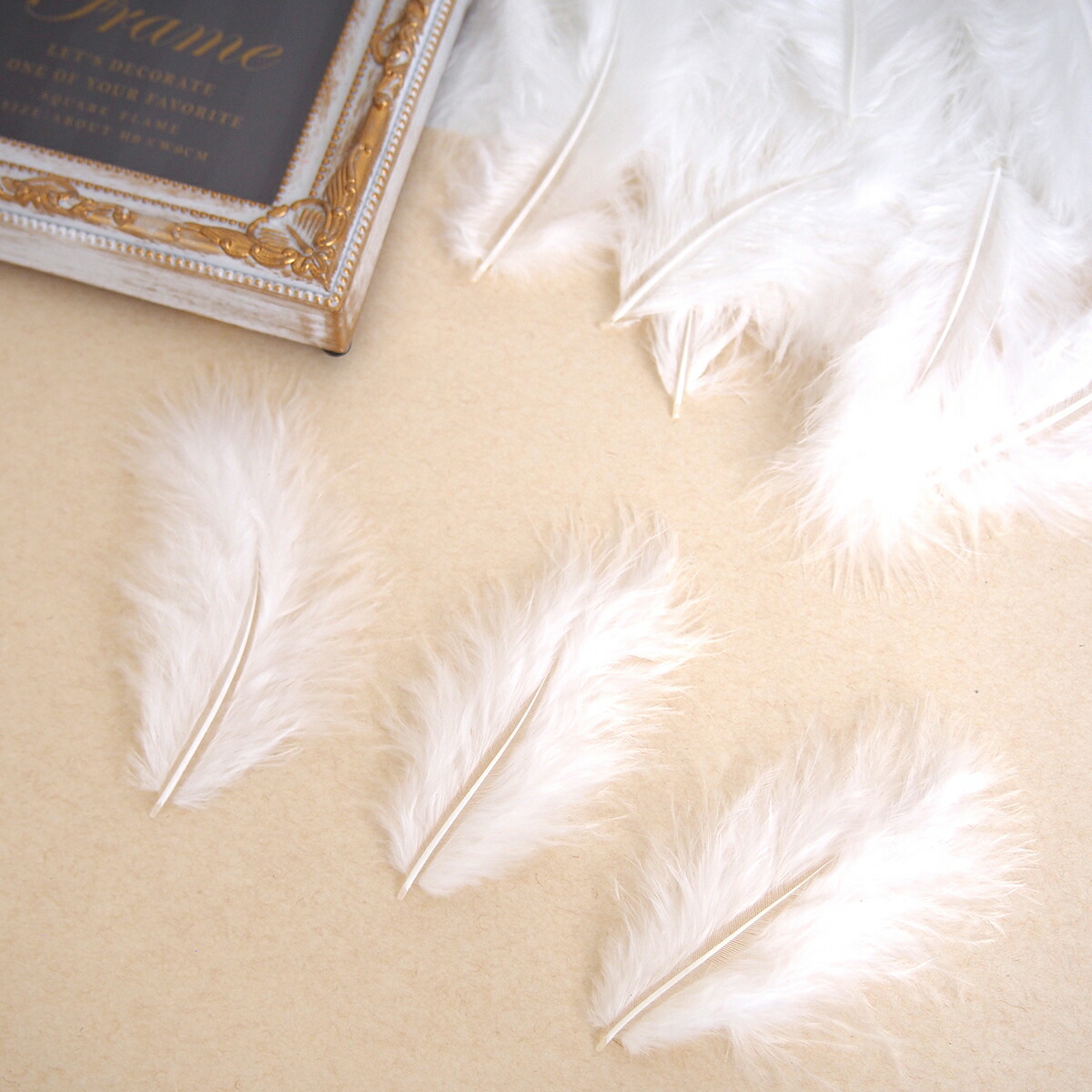 楽天市場】鳥の羽根 国内加工 天然フェザー パーツ マラボーSサイズ(2g