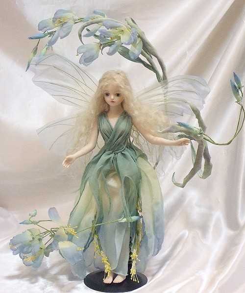 楽天市場】妖精 置物若月まり子 お花の妖精人形♪ロマネスク：シンシア