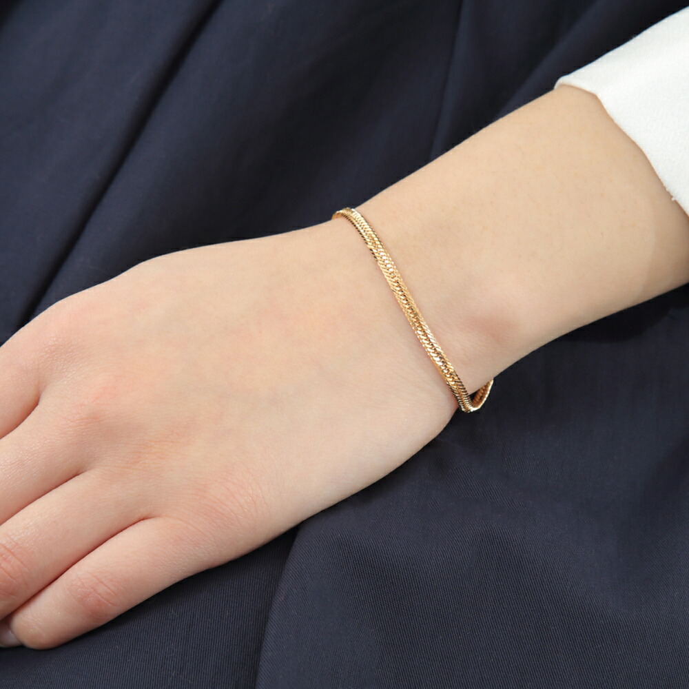 楽天市場】＼楽天ランキング1位／ 18金 喜平ブレスレット12面トリプル