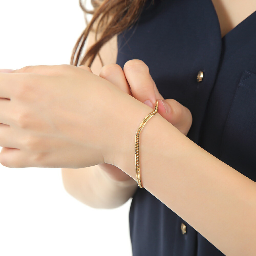 楽天市場】＼楽天ランキング1位／ 18金 喜平 ブレスレット 8面トリプル