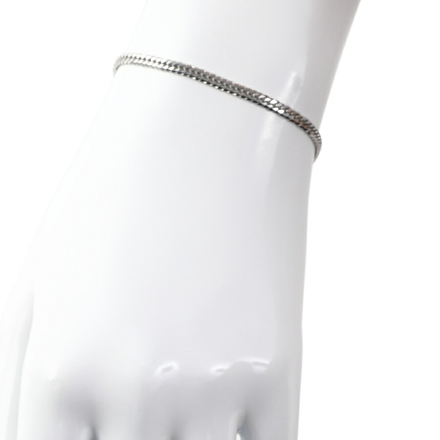 楽天市場】プラチナ 喜平ブレスレット 6面ダブル 6g 18cm 造幣局検定