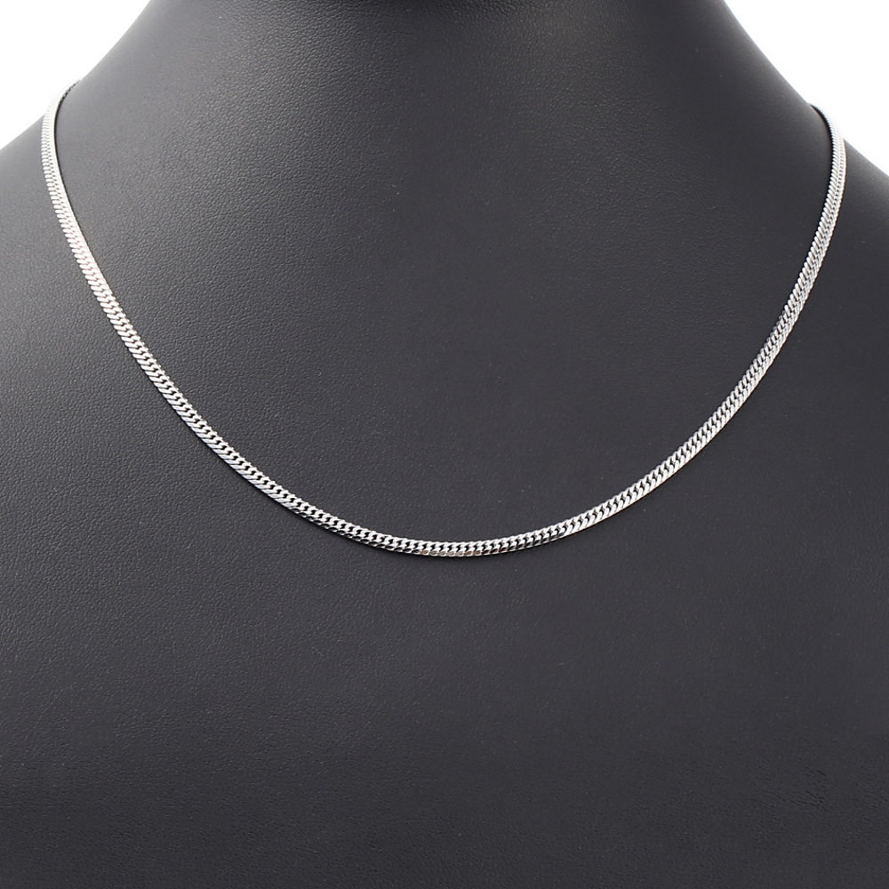 楽天市場】プラチナ 喜平ネックレス 6面ダブル 11g 45cm メンズ