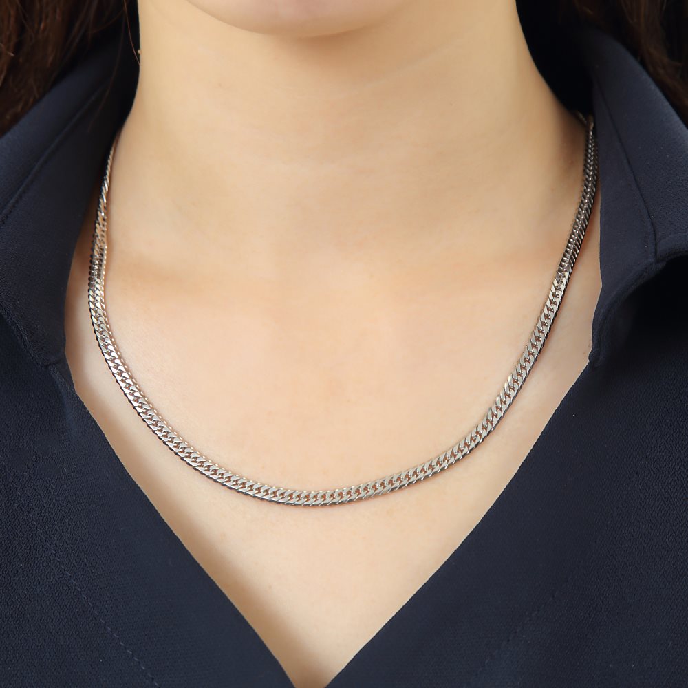 楽天市場】＼楽天ランキング1位／ プラチナ 喜平 ネックレス 6面