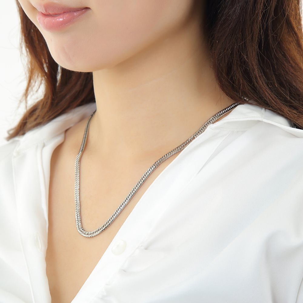 楽天市場】プラチナ 喜平 ネックレス 8面 トリプル 30g 50cm メンズ