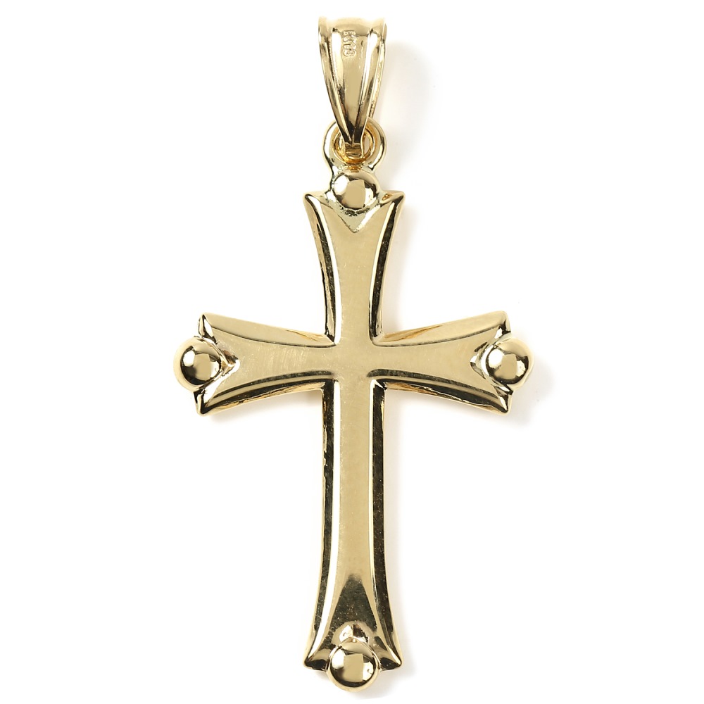 楽天市場】＼楽天ランキング1位／ 18金 クロス 十字架 ゴールド