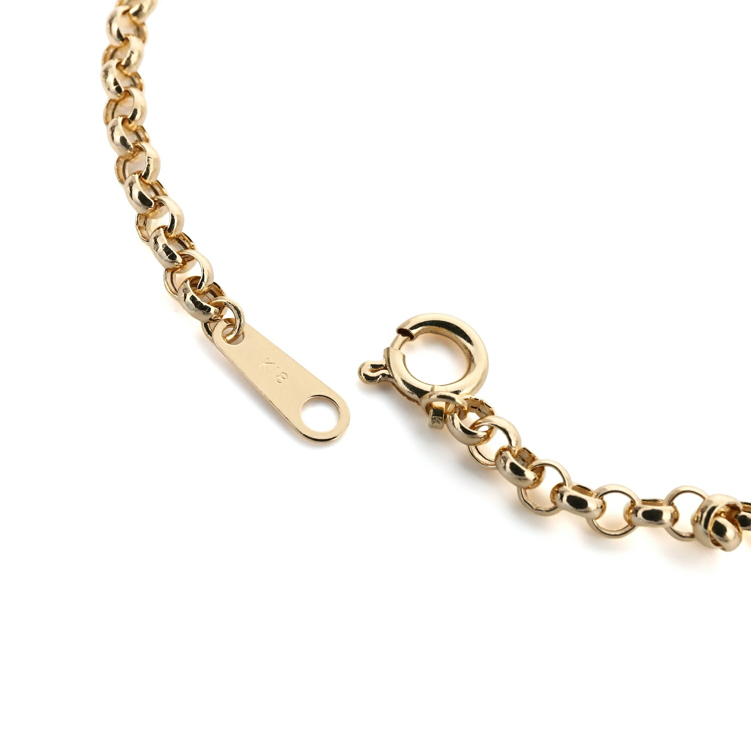 楽天市場】18金 ネックレス ロロチェーン 45cm 幅2.6mm 中空 k18 18k