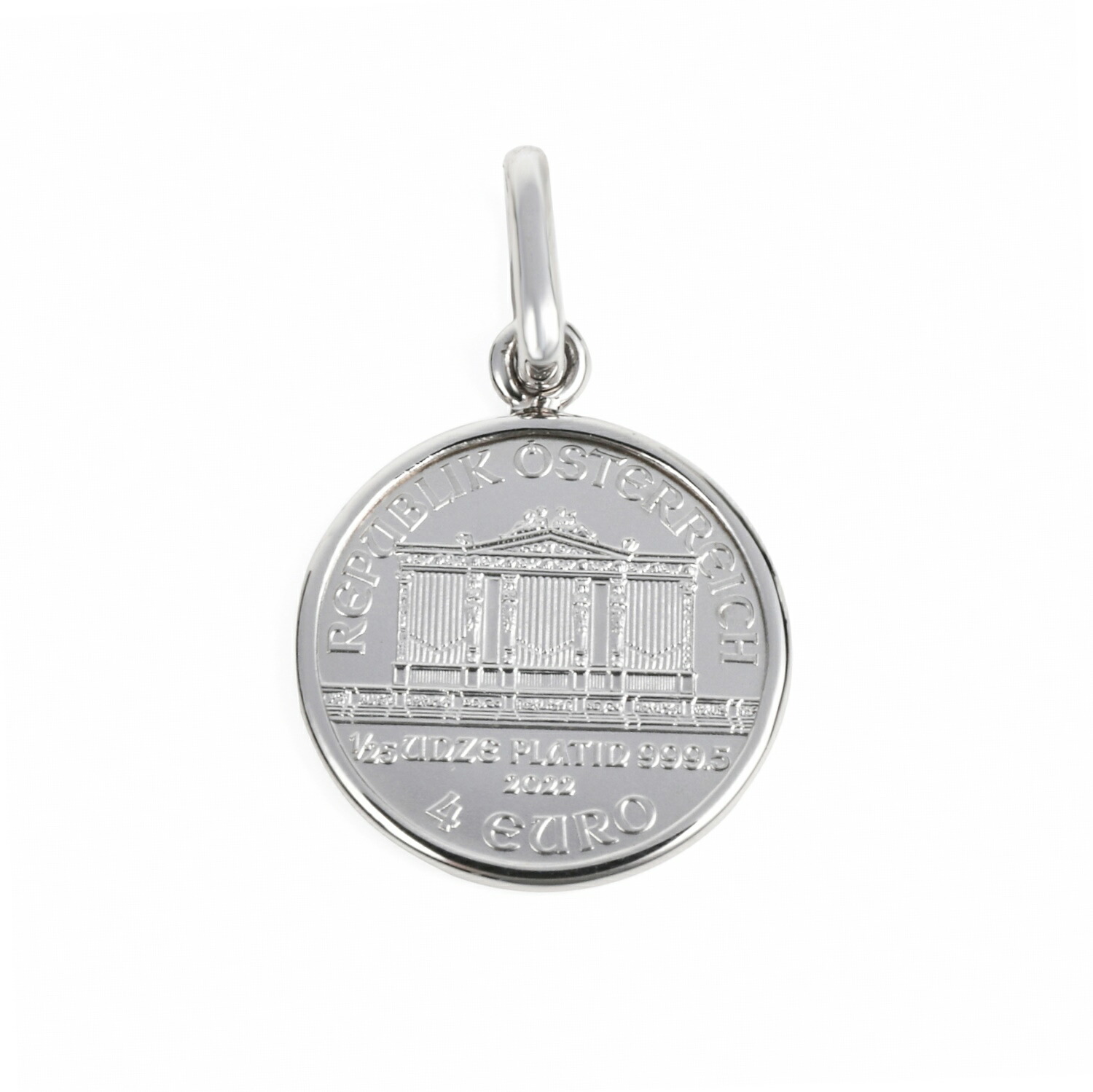 楽天市場】純プラチナ ウィーンハーモニー 1/25oz ペンダントトップ