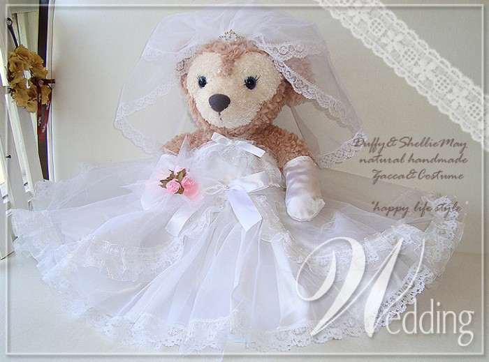 楽天市場】ダッフィー シェリーメイ ウエディング Sサイズ43cm