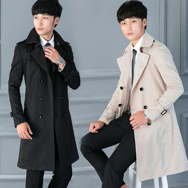 楽天市場】春コート ダブルブレスト 秋 コート トレンチコート ベルト