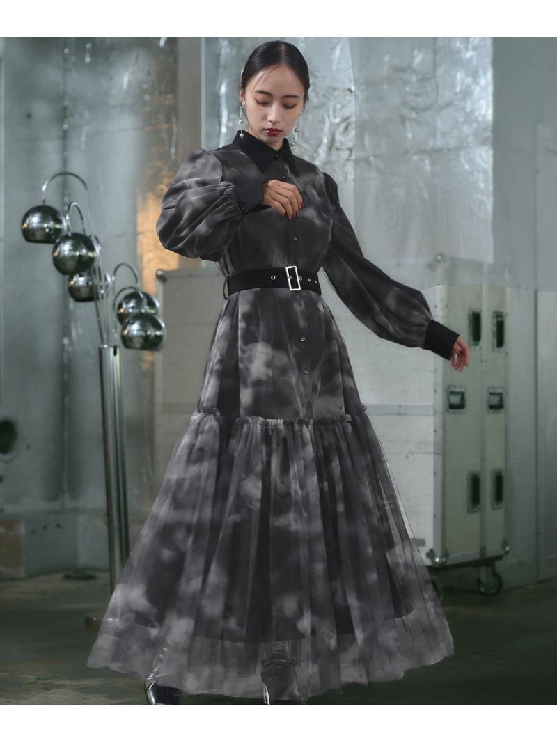 楽天市場】チュールレイヤーデザインワンピース HARE ハレ ワンピース