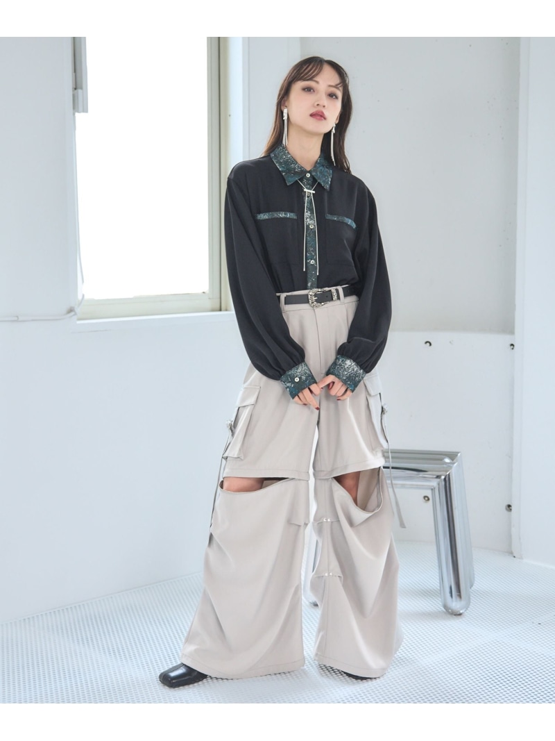 楽天市場】2WAYメタルカーゴパンツ HARE ハレ パンツ その他のパンツ