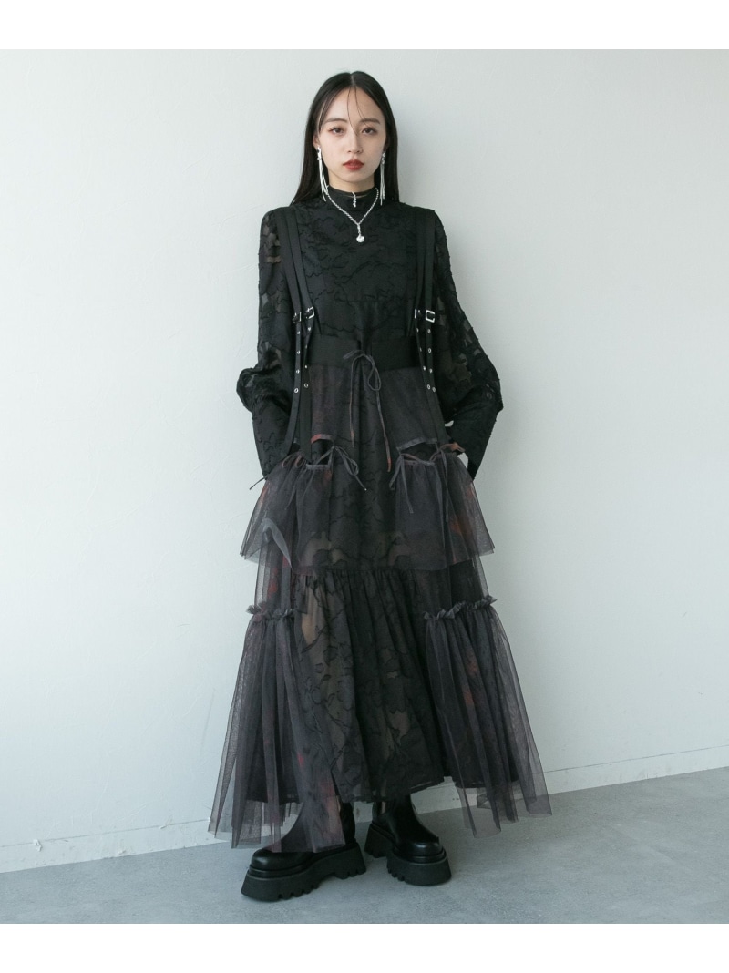 楽天市場】サスツキチュールベルトスカート HARE ハレ スカート ロング