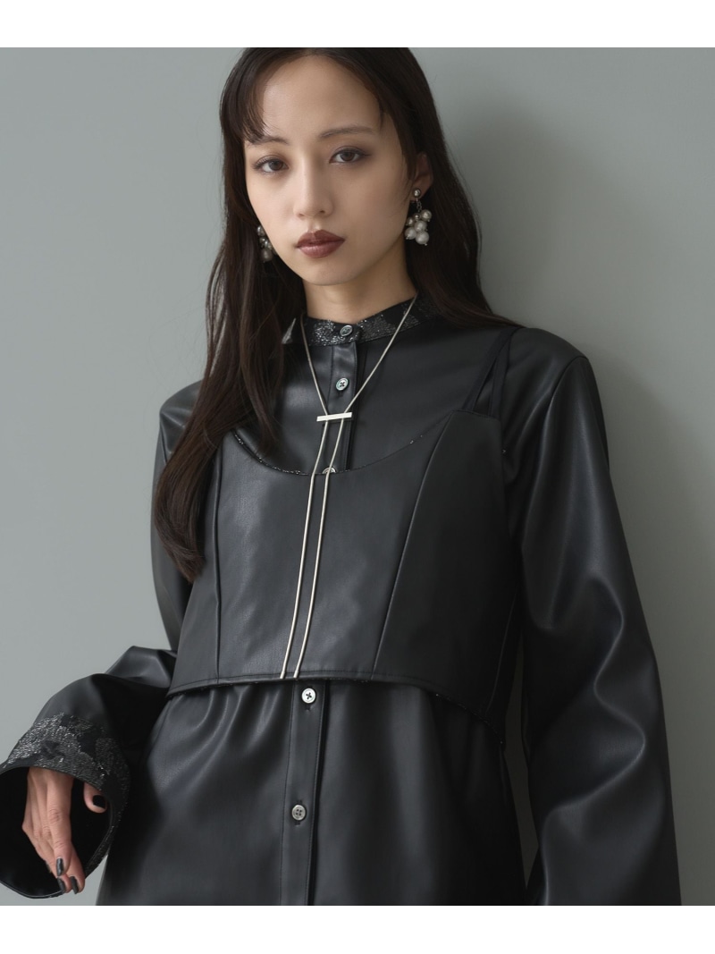 楽天市場】2Pビスチェ*イソザイチュニックシャツ HARE ハレ トップス