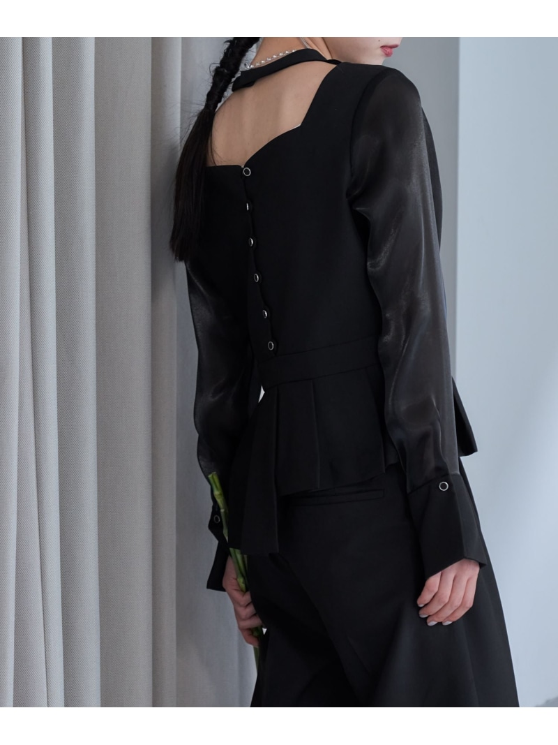 楽天市場】2WAYブラウス*ワイドパンツSETUP HARE ハレ ワンピース