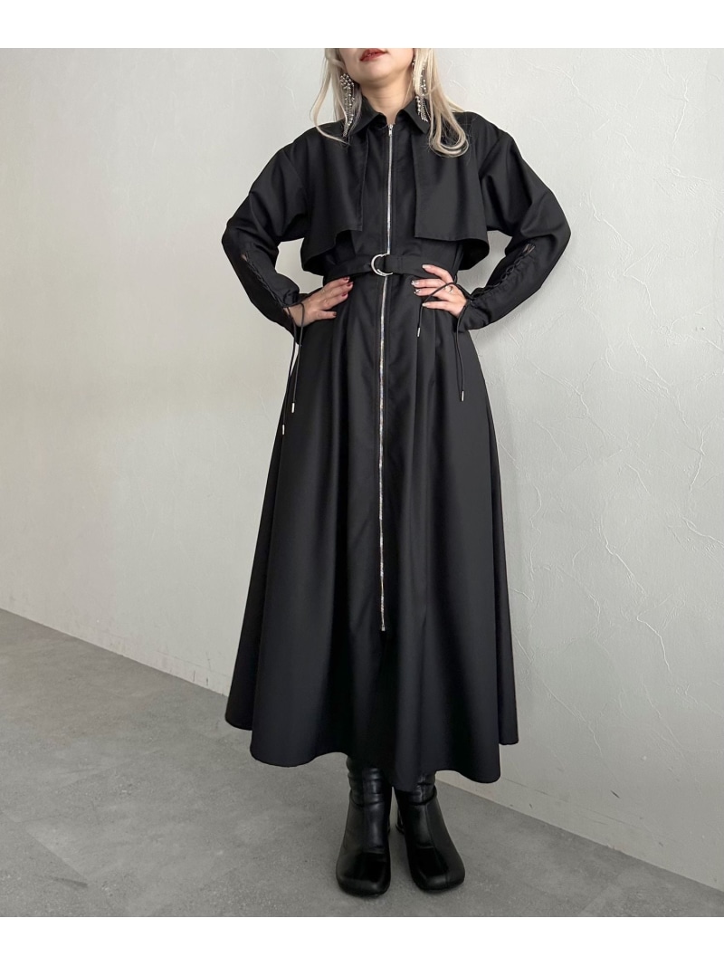 楽天市場】レースアップジップワンピース HARE ハレ ワンピース