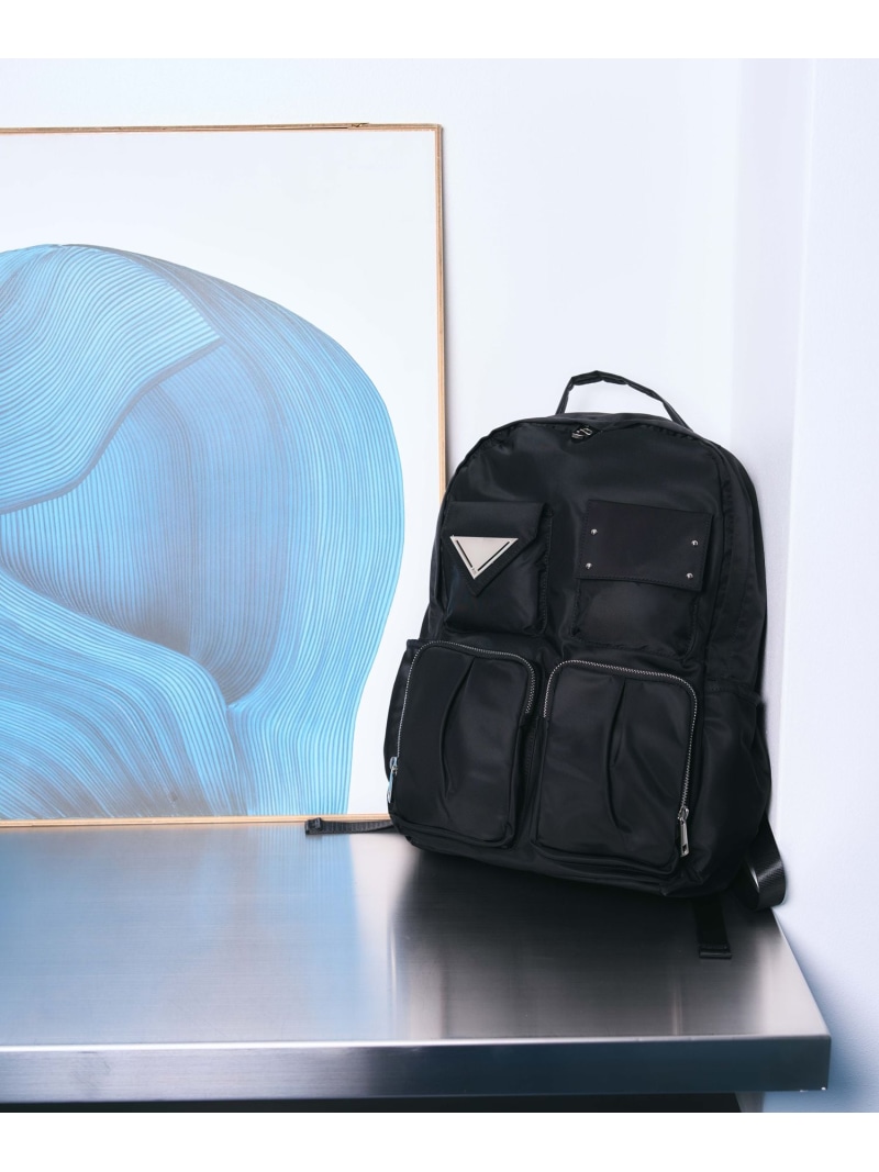 楽天市場】プレートポケットデザインリュック HARE ハレ バッグ