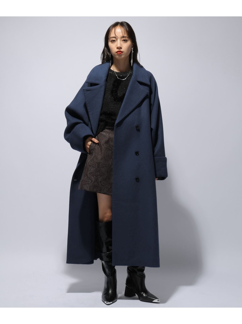 楽天市場】ウールオーバーロングコート HARE ハレ ジャケット