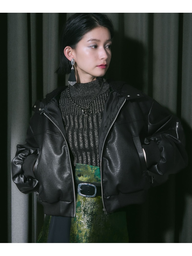 楽天市場】フェイクレザーN2B HARE ハレ ジャケット・アウター