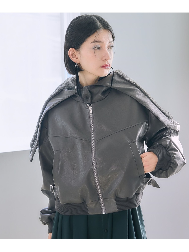 楽天市場】フェイクレザーN2B HARE ハレ ジャケット・アウター