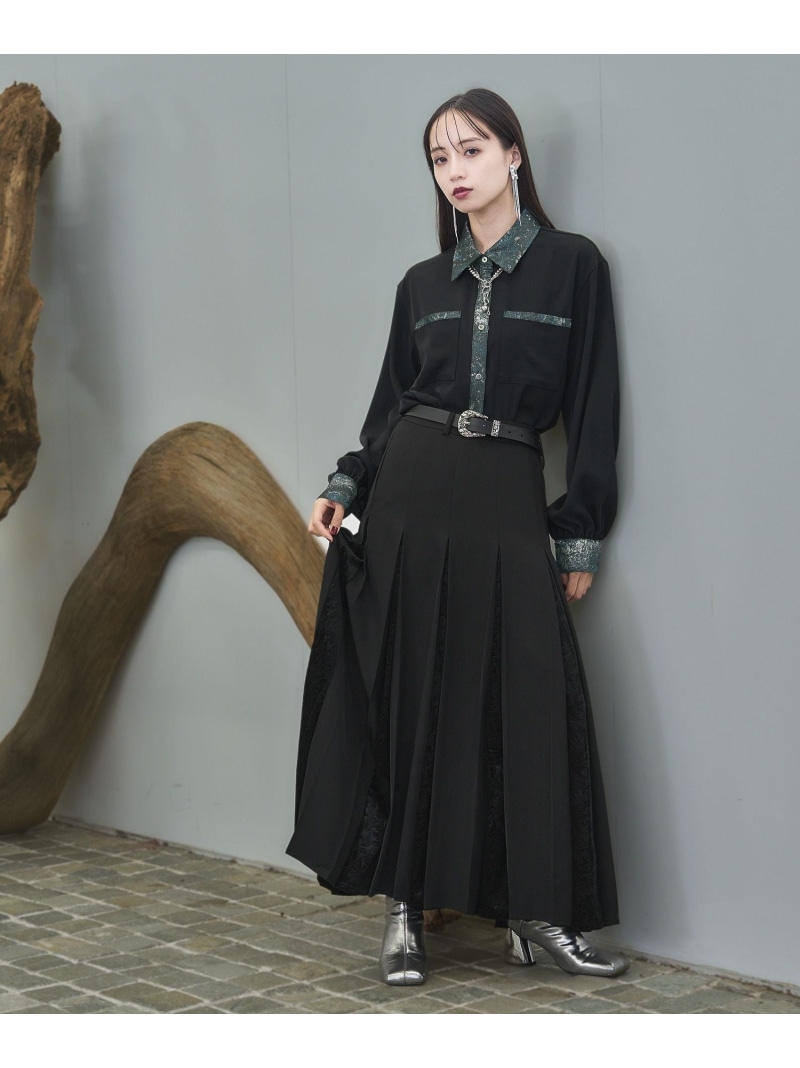 楽天市場】ラメアートジャガードキリカエシャツ HARE ハレ トップス