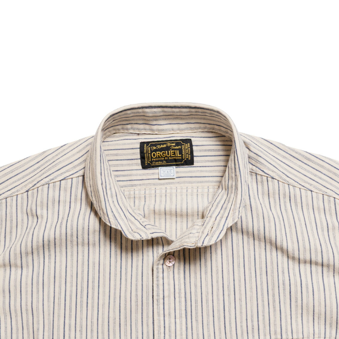 楽天市場】ORGUEIL オルゲイユ Shawl Collar Shirt ショールカラー