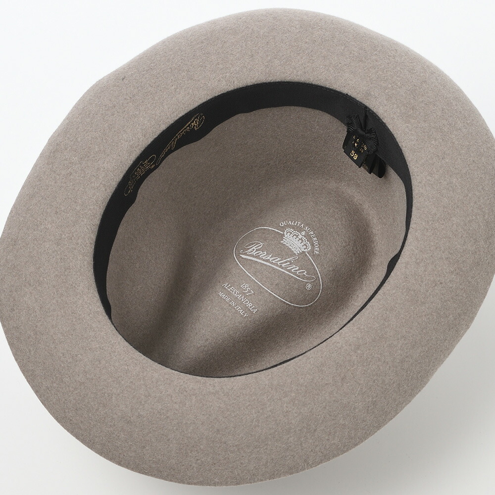 楽天市場】Borsalino ボルサリーノ 中折れハット フェルト帽 軽量 秋