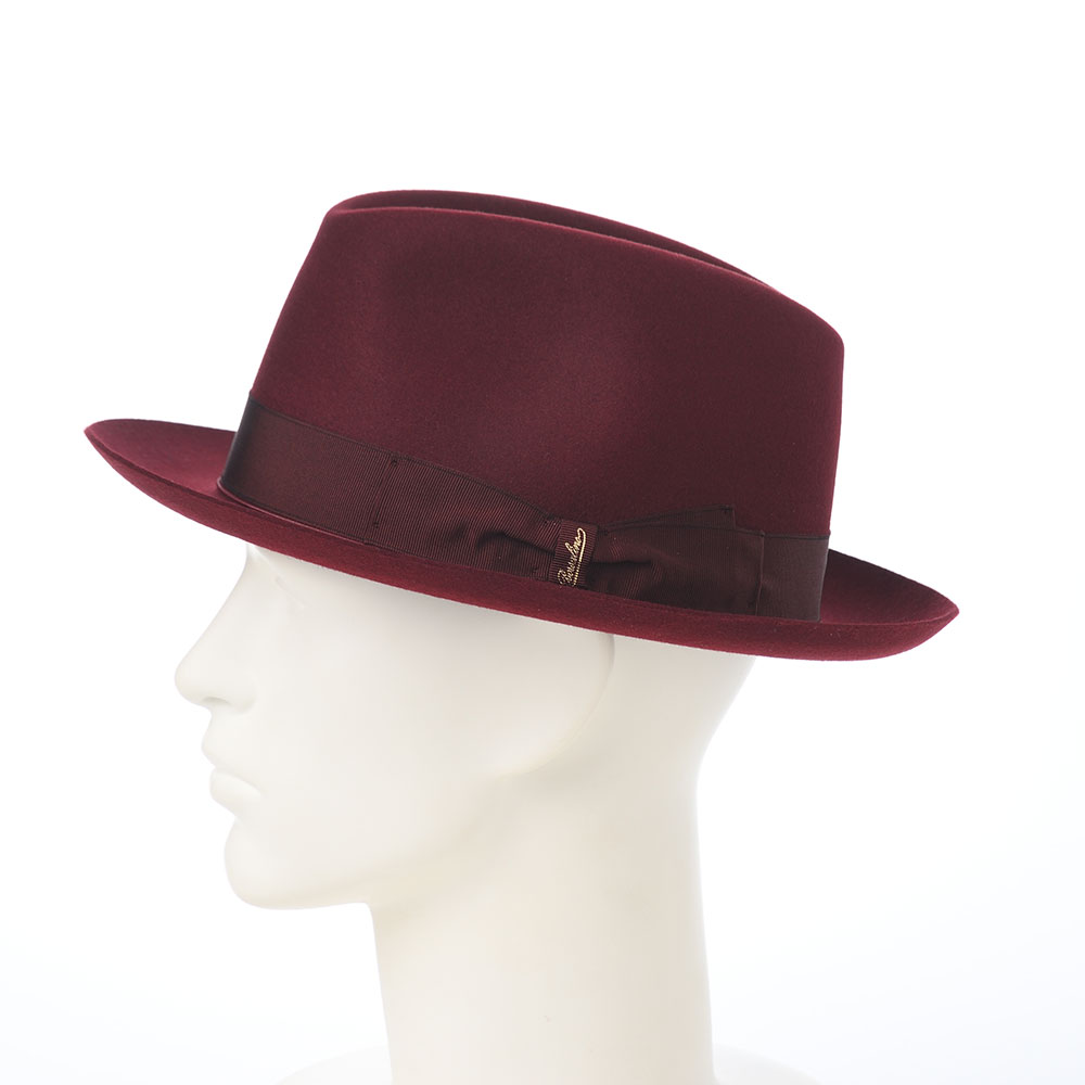 楽天市場】Borsalino ボルサリーノ 中折れハット フェルト帽 秋 冬