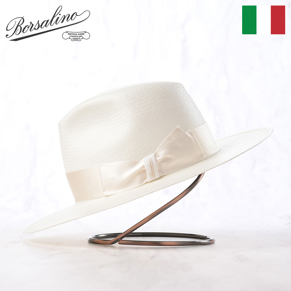 楽天市場】Borsalino ボルサリーノ パナマ帽 パナマハット 中折れ