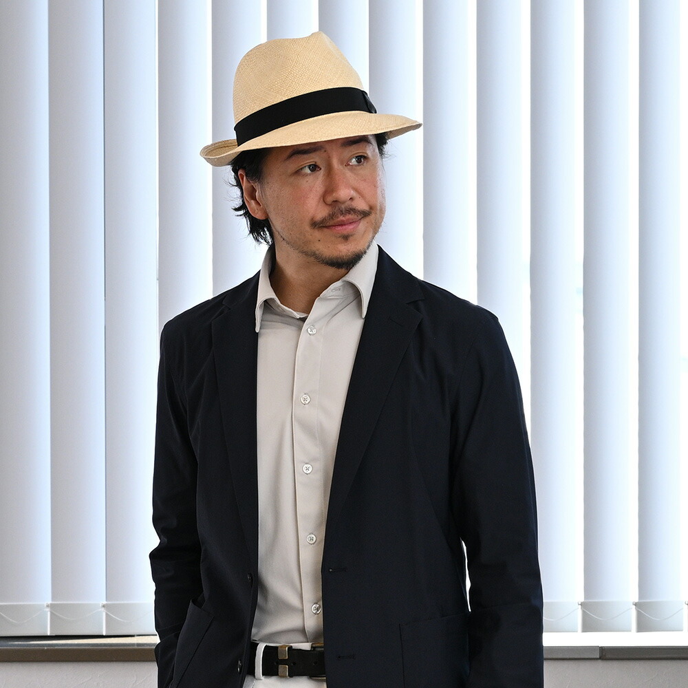 楽天市場】Borsalino ボルサリーノ パナマ帽 パナマハット 中折れ