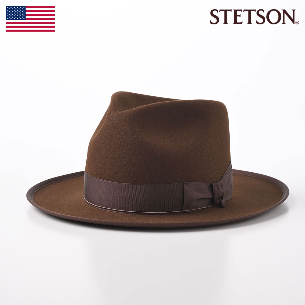 楽天市場】STETSON ステットソン 中折れハット ラビットフェルト 帽子