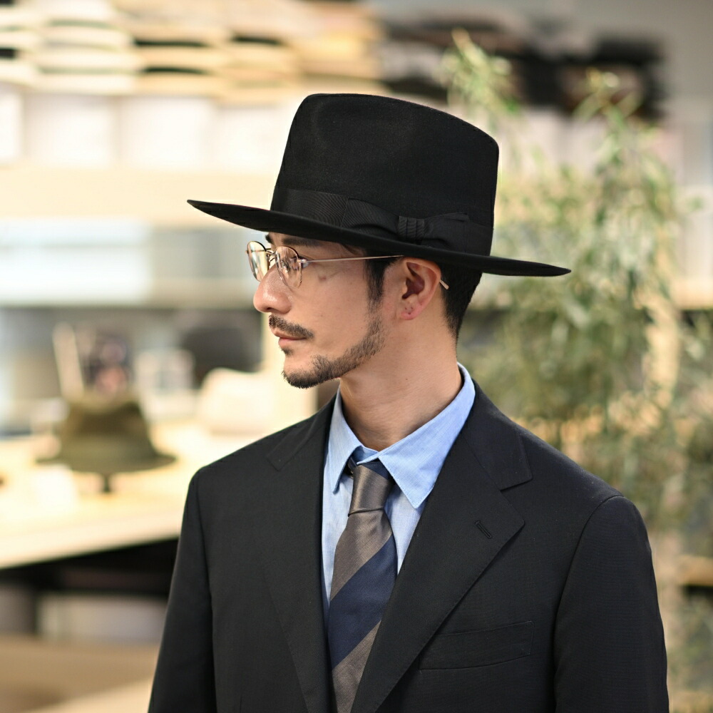 楽天市場】STETSON ステットソン 中折れハット ラビットフェルト 帽子