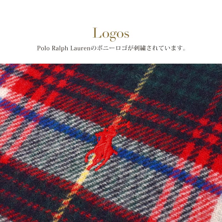 楽天市場】マフラー POLO RALPH LAUREN チェック ポロ ラルフローレン