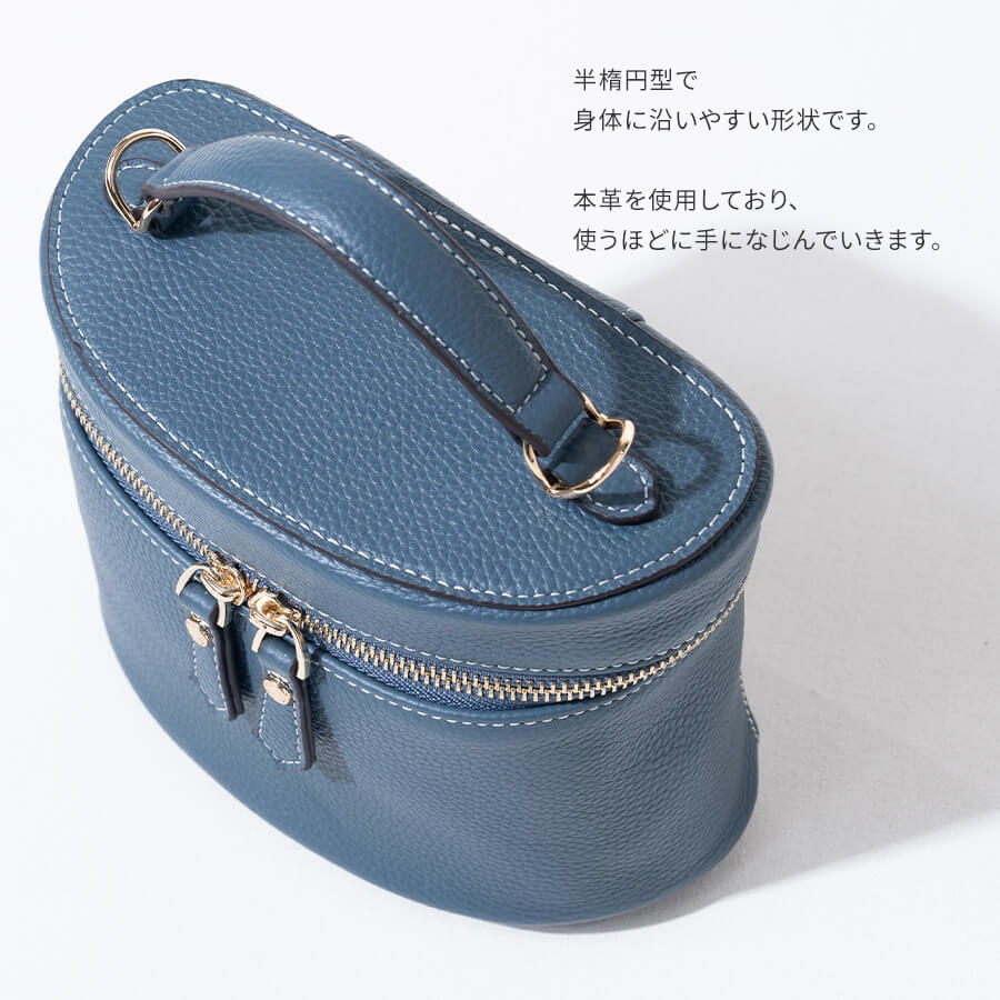 楽天市場】本革 3way ショルダーバッグ レディース バニティバッグ