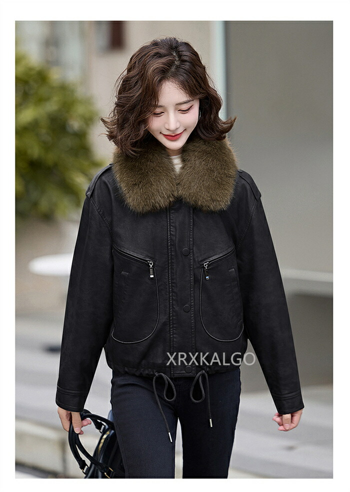 楽天市場】レザーコート 裏起毛コート 本革 レディース ラムレザー 裏